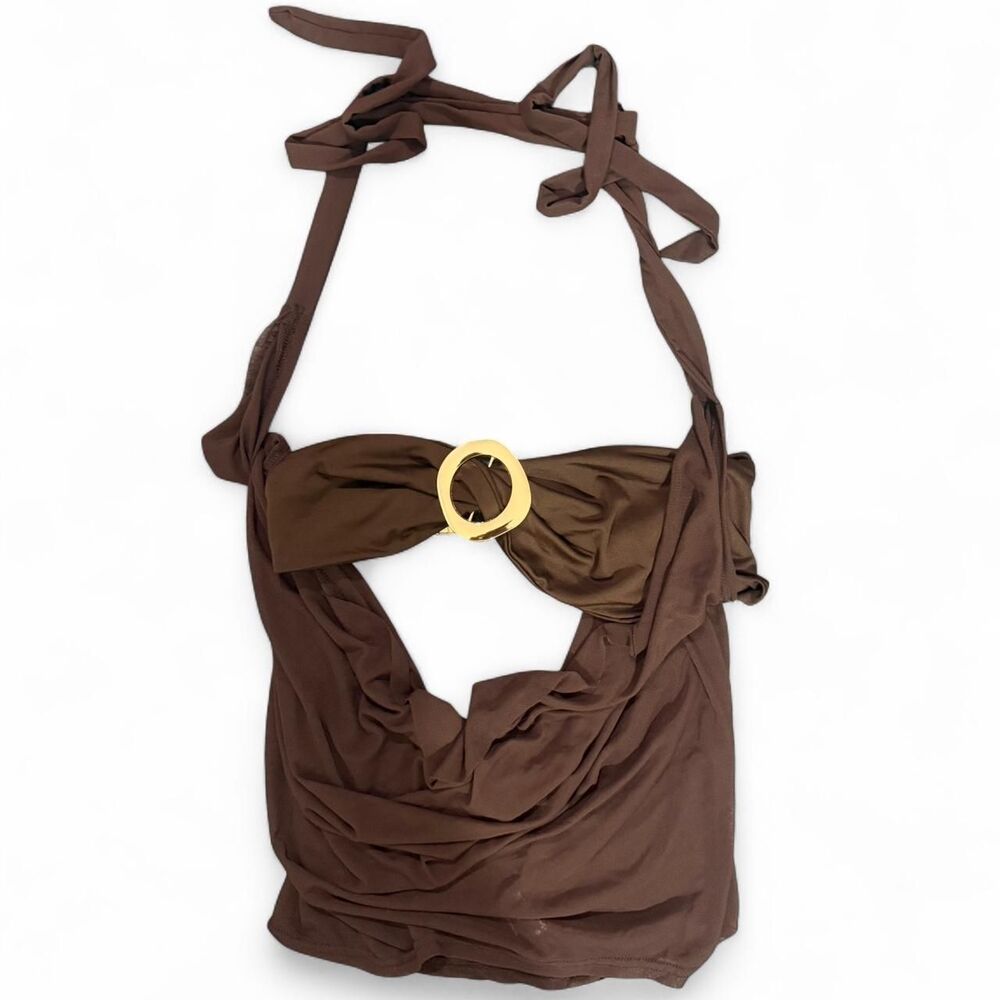 Local-european Women's Brown Vest